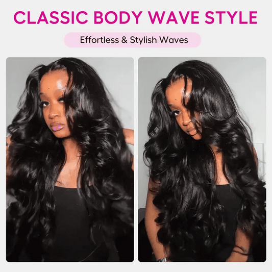 🔥Final 4 Hours: 50%OFF🔥Flash Sale Body Wave Wig Pull & Go Glueless 6×5 13×6 HD Lace Wig