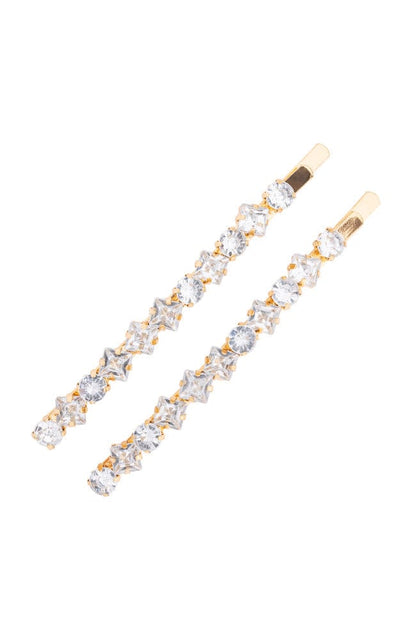 Crystal Bobby Pins, 2-Pack