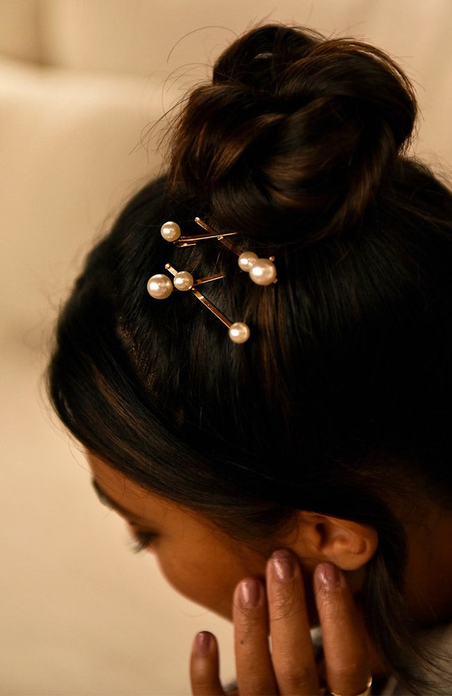 Bold Pearl Bobby Pin 3-Pack